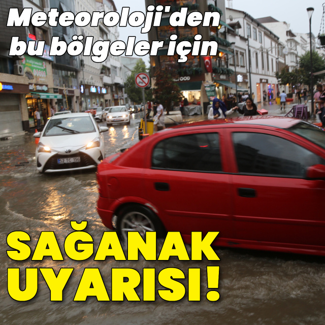 Sağanak yağmur etkili olacak