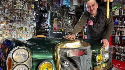 1967 model Mercedes'ten bakın ne yaptı