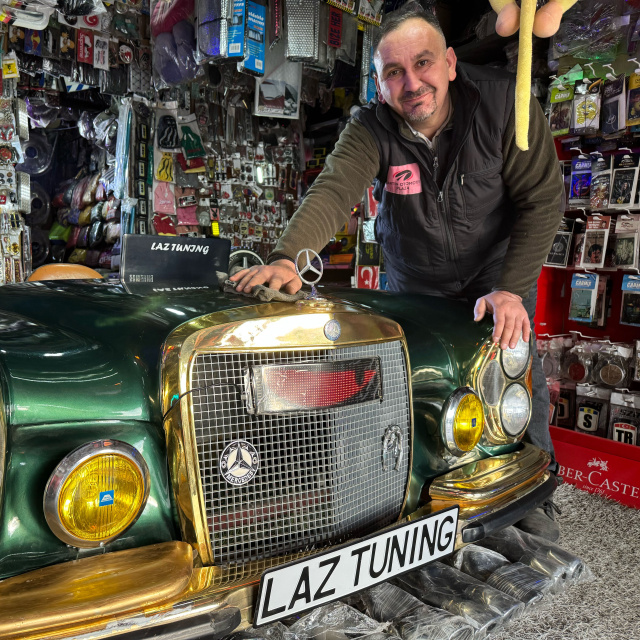 1967 model Mercedes'ten bakın ne yaptı