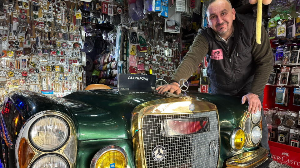 1967 model Mercedes'ten bakın ne yaptı