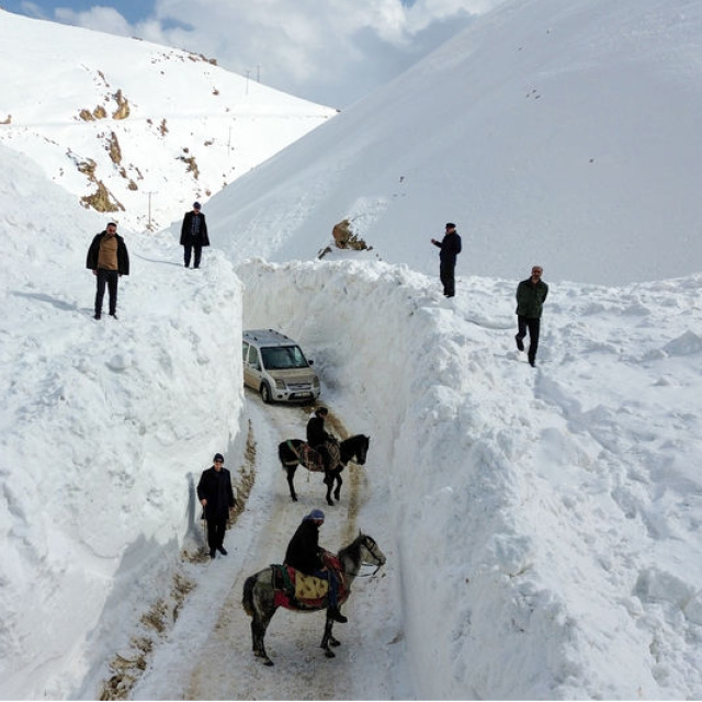 Van'da kar koridoru!