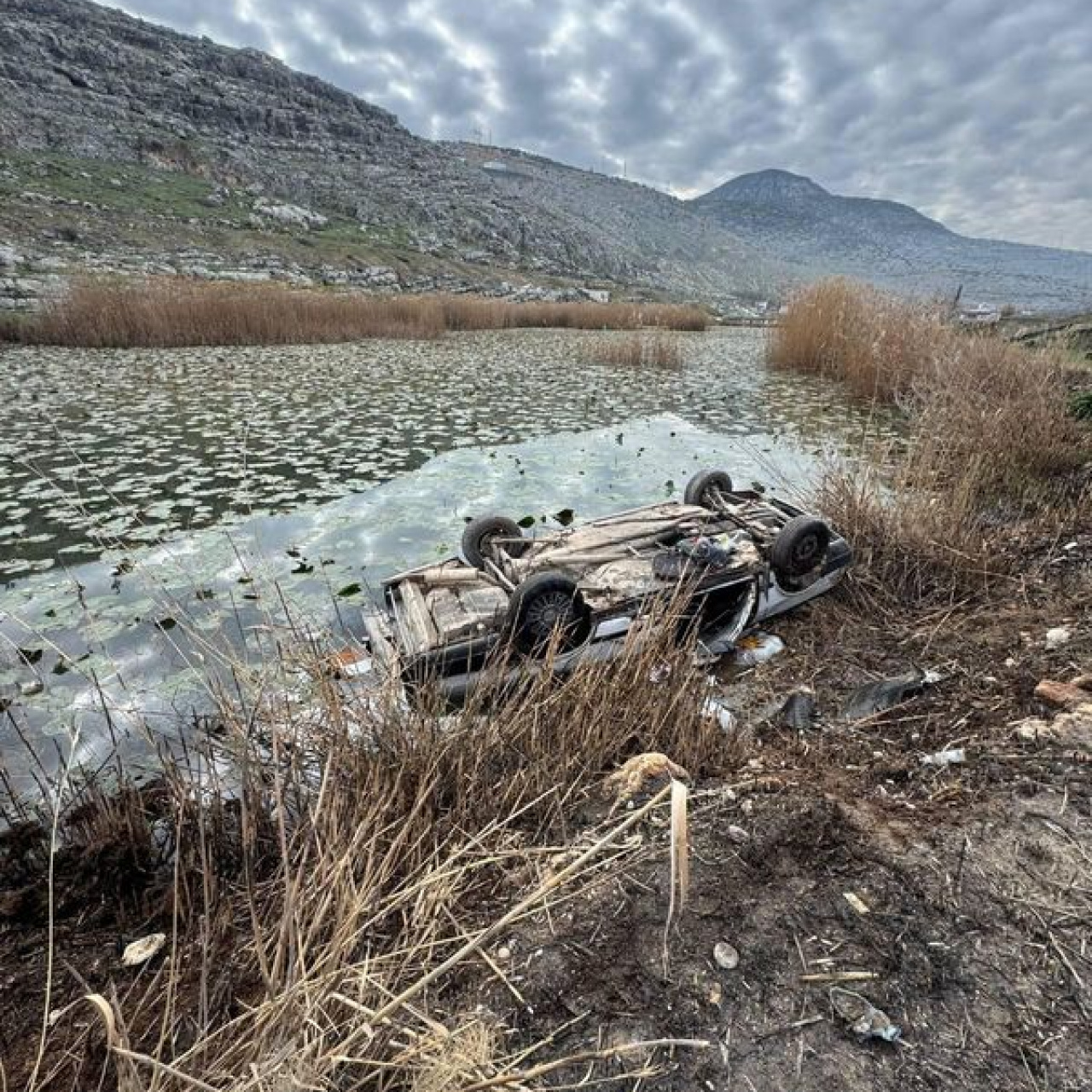 Göle düştü, facia yaşandı!