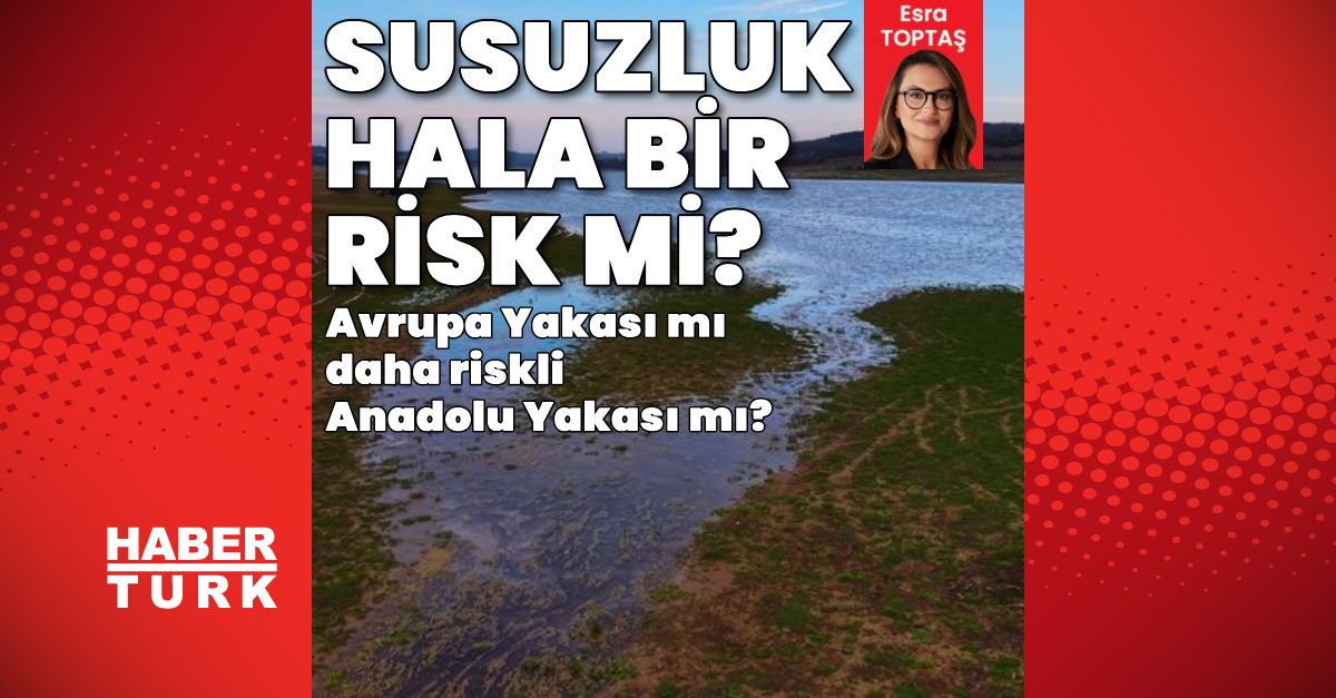 İstanbul Susuzluk Tehlikesi - Avrupa Ve Anadolu Yakası Durumları
