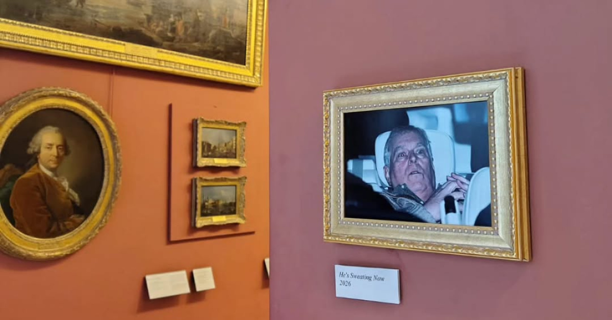 'Eski Prens Andrew'un Şok Anı Fotoğrafının Louvre'de Sergilendiği' - Bugun TR