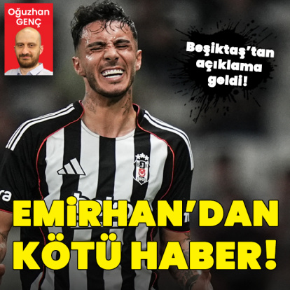 Emirhan Topçu'dan kötü haber!