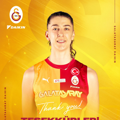 Galatasaray Daikin'de ayrılık açıklandı!