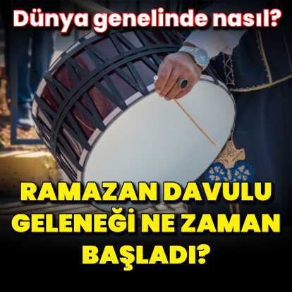 Ramazan davulculuğunun tarihsel yolculuğu