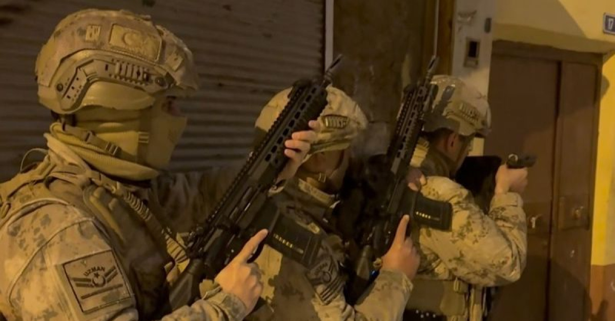 'DEAŞ' Operasyonunda Gözaltına Alınan Zannedilen Şüpheciler