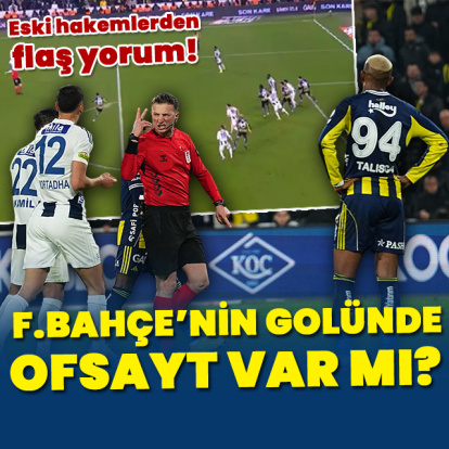 F.Bahçe'nin golünde ofsayt var mı?