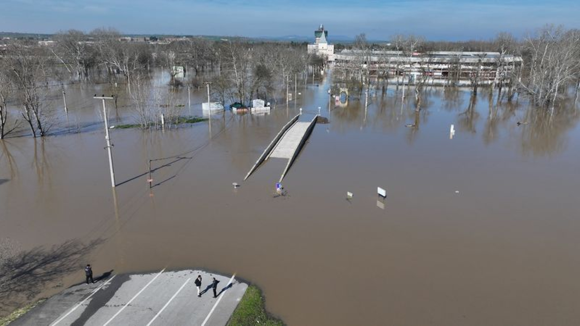 Edirne'de son durum! Debiler düşüşe geçti | Son dakika haberleri