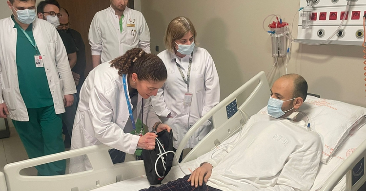 Yapay kalple hayata döndü