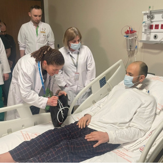 Yapay kalple hayata döndü