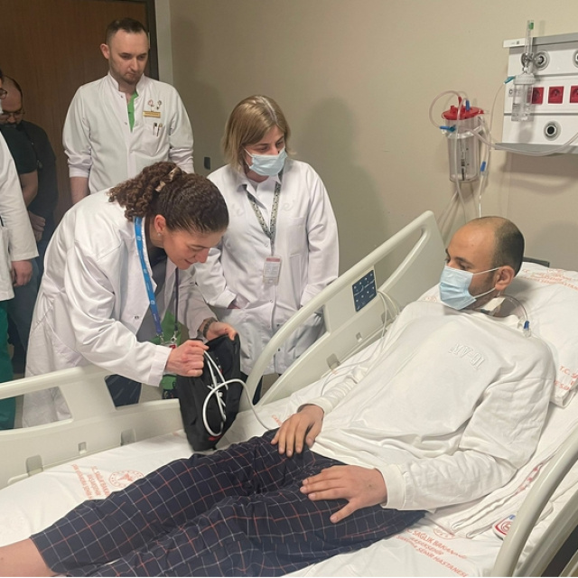 Yapay kalple hayata döndü