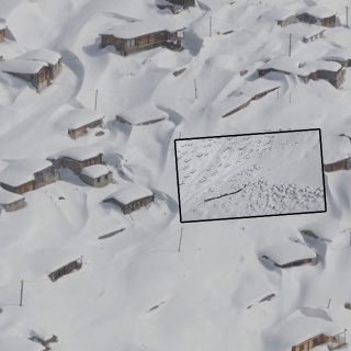 Ne New York ne Sibirya... Kar 3 metreyi buldu! Evler kayboldu!