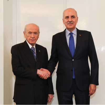 Kurtulmuş'tan Bahçeli'ye ziyaret