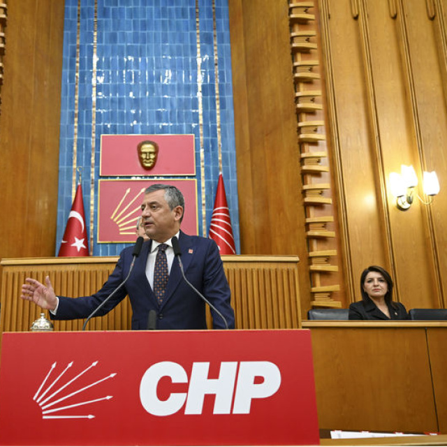 CHP lideri Özel Meclis'te konuşuyor