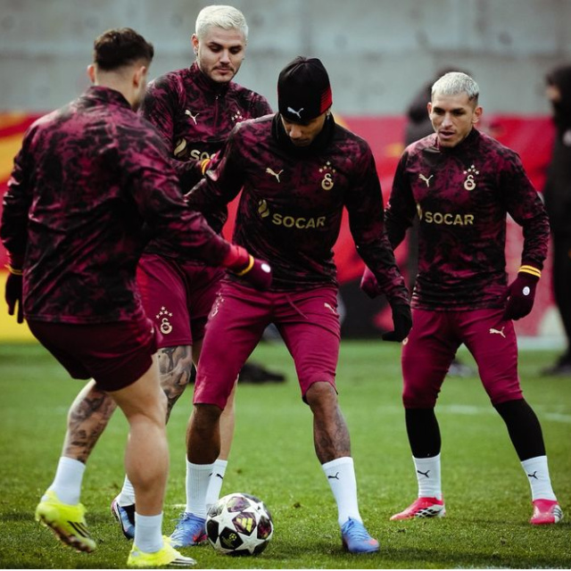 Galatasaray, Juventus maçına hazır!