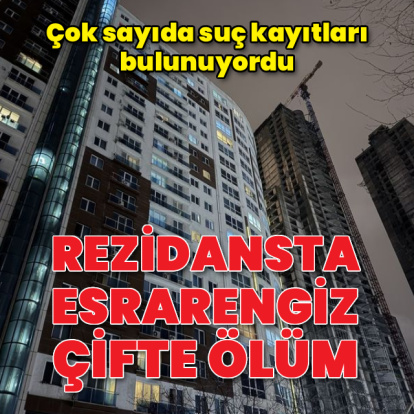 2 kişi rezidansta ölü bulundu