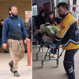 Koca kapıyı kırıp eve girdi! Kadın 2. kattan atladı!