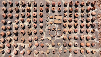 Toprak altından fışkırdı! Depoda korumaya alındı