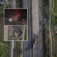 Otoyolda F-16 faciası! 1 pilotumuz şehit!