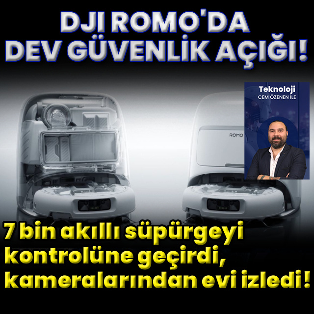 DJI Romo'da dev güvenlik açığı