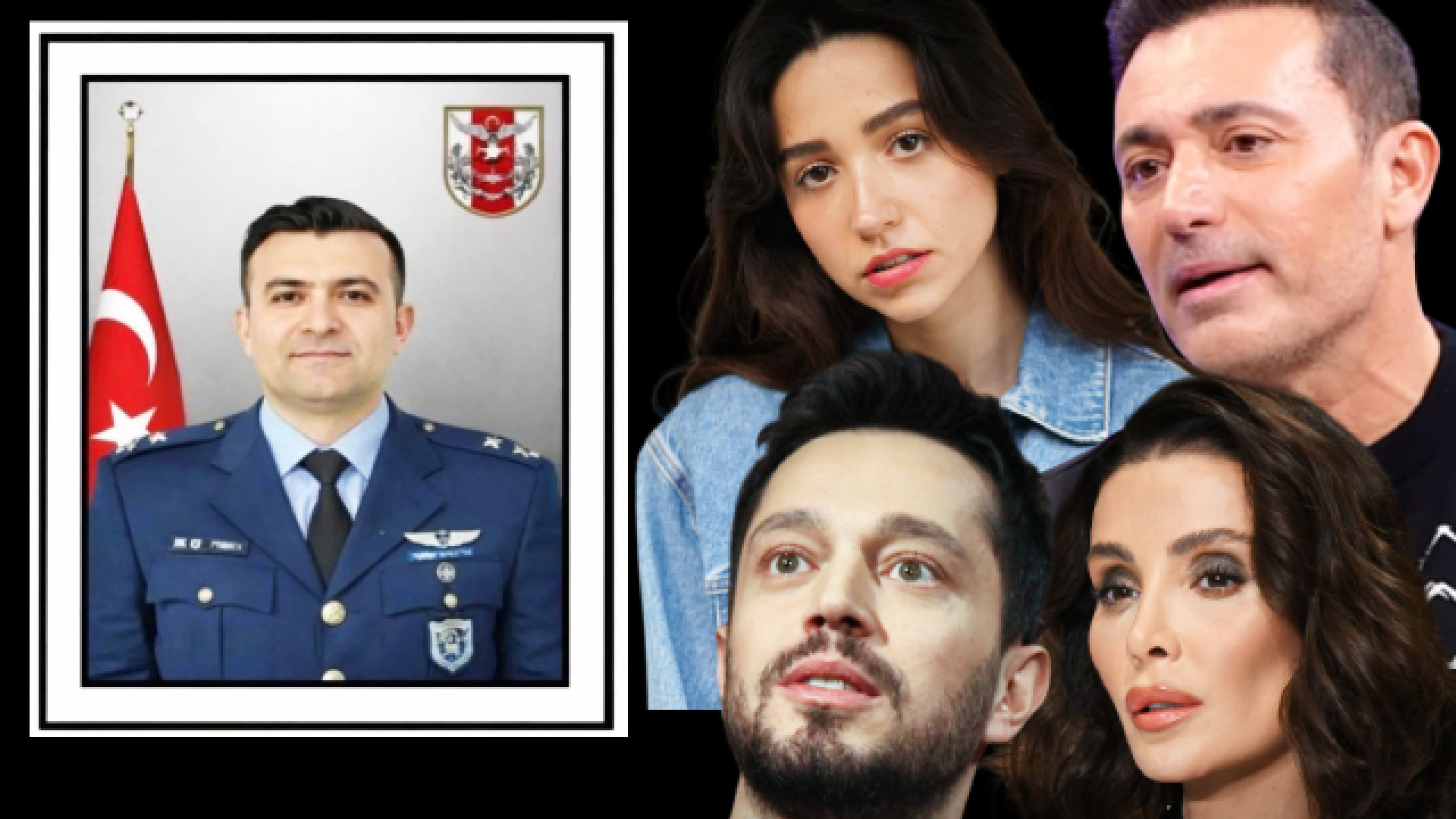 Ünlülerden Şehit Pilot Binbaşı İbrahim Bolat İçin Yürek Burkan Taziye Mesajları
