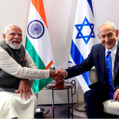 Modi ile Netanyahu bir araya geldi