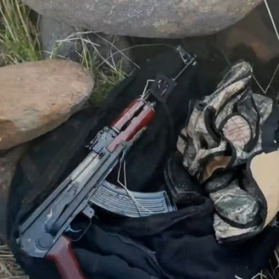 Volkanik taşlardan cephanelik çıktı! 8 gözaltı