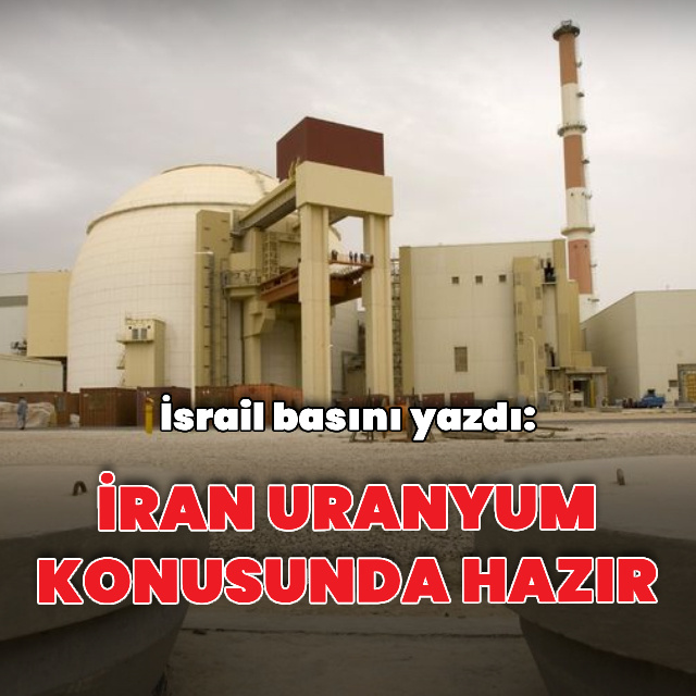 "İran uranyum seviyesini 3.6'ya indirmeye hazır"