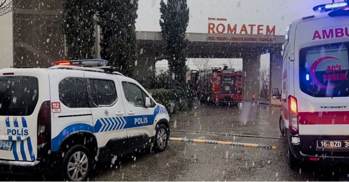 'Bursa'daki Fizik Tedavi Hastanesinde Yangın Paniği: Çok Sayıda Ekip Sevk Edildi'