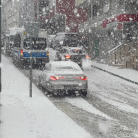 Bursa'da yoğun kar! Adeta hayat durdu!
