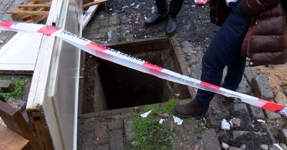 'Güngören'de Küçük Çocuk Rögarına Dushmus'