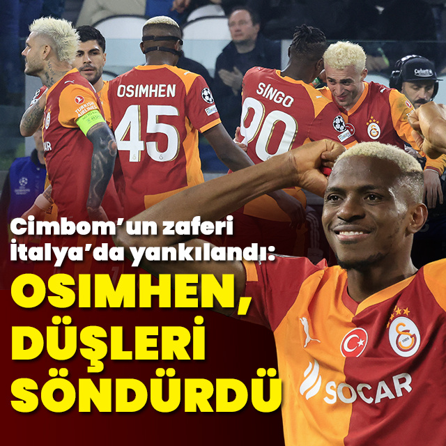 "Osimhen, düşleri söndürdü!"