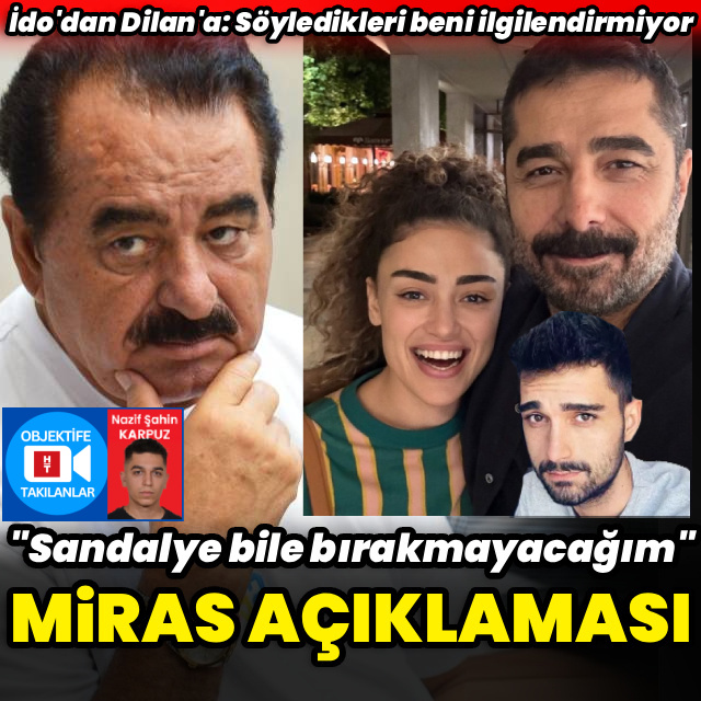 Tatlıses'e oğlu İdo'dan destek