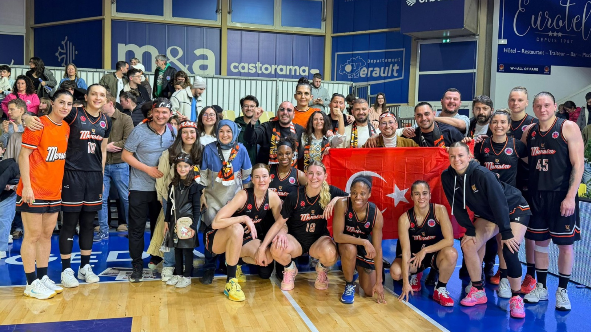 Çimsa ÇBK Mersin, FIBA Kadınlar Avrupa Kupası'nda BLMA'yı Deplasmanda Yendi