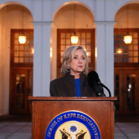 Clinton ifade verdi, Cumhuriyetçileri suçladı