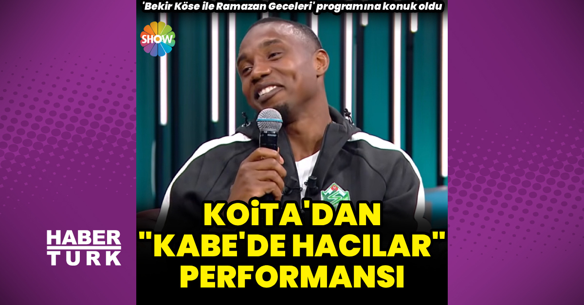 Fode Koita 'Kabe’de Hacılar' Seslendirir