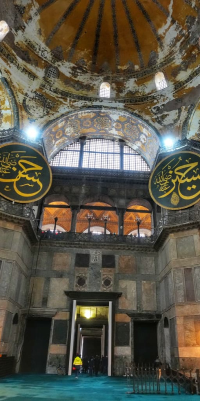 Ayasofya’da cumhuriyet tarihinin en kapsamlı restorasyonu