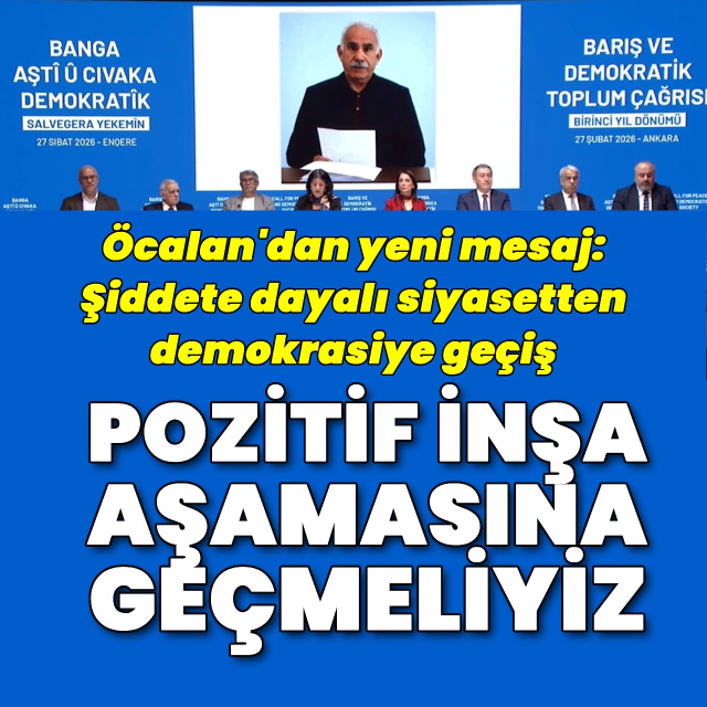 İkinci 27 Şubat mesajı okundu