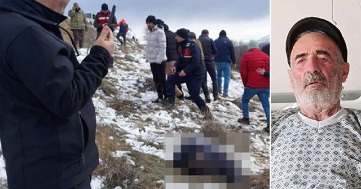 Elazığ'da Alzheimer hastası Ömer Köksal kaybolup ölüme vefat