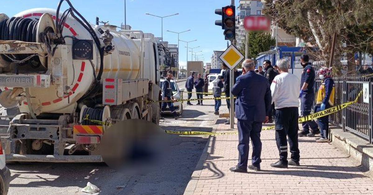 Adıyaman'da Tanker Çarpışında Yaya Ölümü