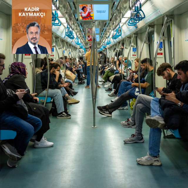 Marmaray ve metro vagonları şiirlerle süslense harika olmaz mı?