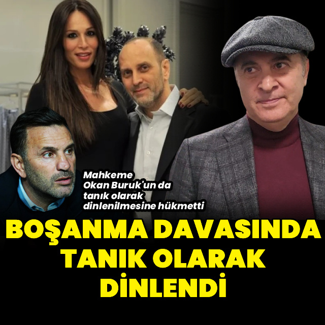 Boşanma davasında tanık olarak dinlendi