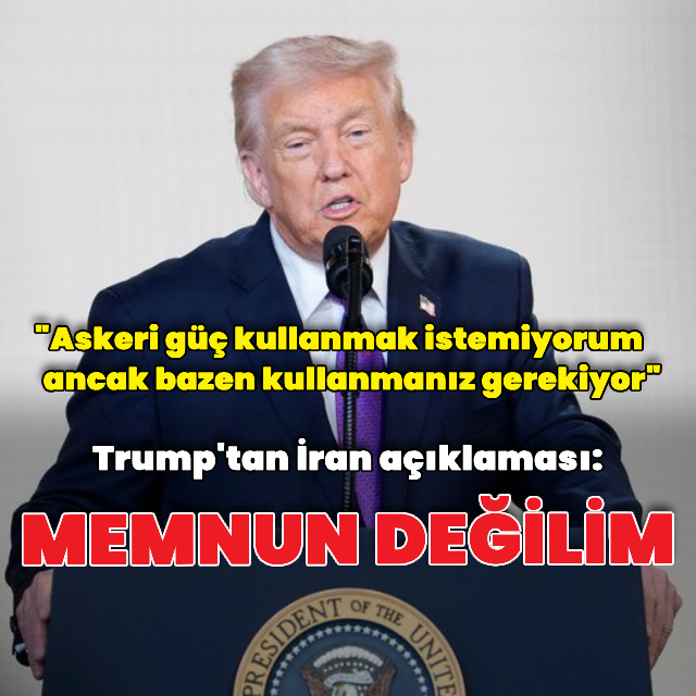 "İran'ın müzakere şeklinden memnun değiliz."