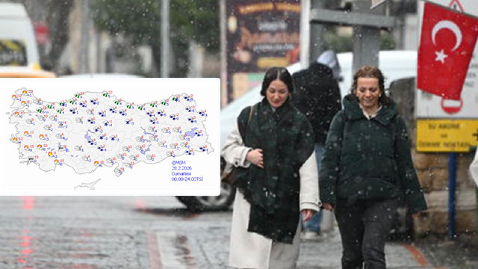 8 kent için "sarı" alarm... 5 bölgede yağış var!