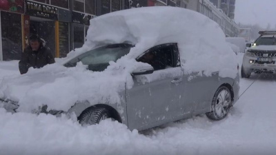 22 yıllık rekor! Erzurum kara gömüldü