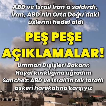 ABD-İsrail İran'a saldırdı!