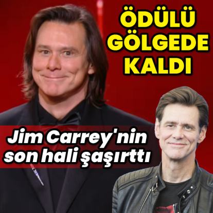 Jim Carrey'nin son hali şaşırttı