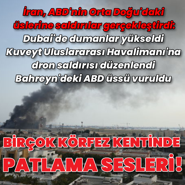 İran'dan ABD'nin Orta Doğu üslerine saldırı